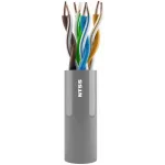 Кабель информационный NTSS NTSS-IN-UUTP4-5E-LSZH-GY кат.5E U/UTP 4 пары 24AWG LSZH внутренний 305м серый
