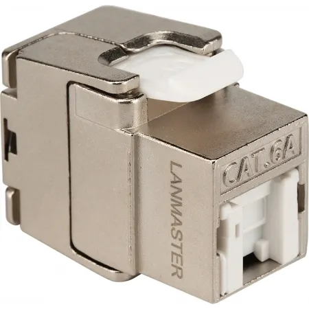 Модуль Lanmaster LAN-TK45S6A/180R информ. KeystoneRJ45 кат.6A Модуль Lanmaster LAN-TK45S6A/180R информ. KeystoneRJ45 кат.6A