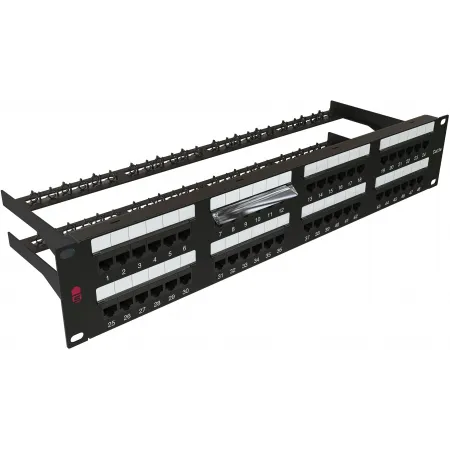 Патч-панель Sysmatrix PP 1902U.S485EU.M 19" 2U 48xRJ45 кат.5E UTP