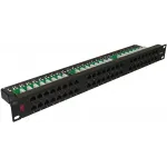 Патч-панель Sysmatrix PP 1901U.S485EU.M 19" 1U 48xRJ45 кат.5E