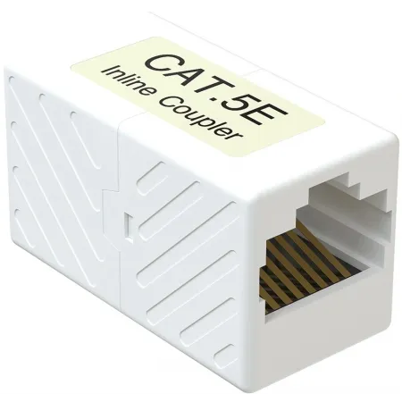 Адаптер Sysmatrix CC RJ45.5EU.WH проходн.RJ45 кат.5E бел.