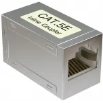 Адаптер Sysmatrix CC RJ45.5ES.WH проходн.RJ45 кат.5E бел.