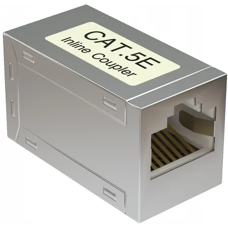 Адаптер Sysmatrix CC RJ45.5ES.WH проходн.RJ45 кат.5E бел.