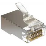Коннектор Sysmatrix PLUG 8P8C5ES.UWRJ45 кат.5E STP прозрачный (упак.:100шт)