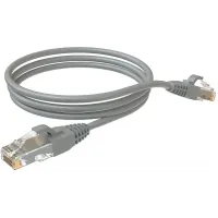 Патч-корд Sysmatrix PC 4545.5EU26.2LSZHGY U/UTP RJ-45 вил.-вилка RJ-45 кат.5E 2м серый LSZH