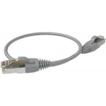 Патч-корд Sysmatrix PC 4545.5ES26.03LSZHGY F/UTP RJ-45 вил.-вилка RJ-45 кат.5E 0.5м серый LSZH
