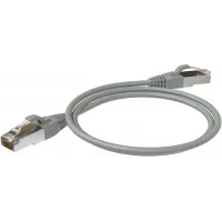 Патч-корд Sysmatrix PC 4545.5ES26.1LSZHGY F/UTP RJ-45 вил.-вилка RJ-45 кат.5E 1м серый LSZH