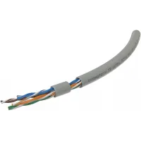 Кабель информационный Sysmatrix TP UUTP4.5ES24.PVC.GY305 кат.5E U/UTP 4 пары 0.5AWG нг(А)-LS внутренний 305м серый