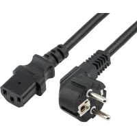 Шнур питания Rexant 04-2740 Schuko-C13 проводник.:3x1мм2 5м 220В черный Шнур питания Rexant 04-2740 Schuko-C13 проводник.:3x1мм2 5м 220В черный