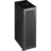 Шкаф серверный Lanmaster (TWT-CBB-47U-6X6-G1) напольный 47U 600x600мм пер.дв.стекл металл 2 бок.пан. 800кг черный 526мм 95кг 2277мм IP20 металл Шкаф серверный Lanmaster (TWT-CBB-47U-6X6-G1) напольный 47U 600x600мм пер.дв.стекл металл 2 бок.пан. 800кг черный 526мм 95кг 2277мм IP20 металл