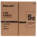 Кабель информационный Rexant 01-0146-R кат.5E F/UTP 4 пары 24AWG PE внешний 305м черный
