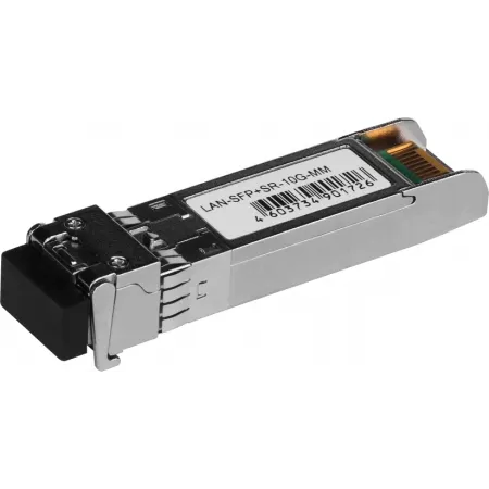 Адаптер Lanmaster LAN-SFP+SR-10G-MM LC дупл. 50/125 OM4 стальной Адаптер Lanmaster LAN-SFP+SR-10G-MM LC дупл. 50/125 OM4 стальной