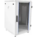 Шкаф коммутационный ЦМО (ШТК-М-30.6.8-1ААА) напольный 30U 600x800мм пер.дв.стекл 2 бок.пан. задн.дв.стал.лист направл.под закл.гайки 400кг серый 655мм 84.8кг 180град. 1515мм IP20 металл