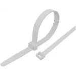 Стяжка пластиковая Rexant 87-1301 300x4.8мм (упак:100шт) нейлон внешний (-60/+85) белый