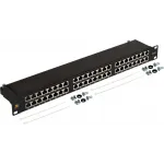 Патч-панель Lanmaster LAN-PPC48S6 19" 1U 48xRJ45 кат.6 STP