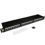 Патч-панель Lanmaster LAN-PPI24S6 19" 1U 24xRJ45 кат.6 STP