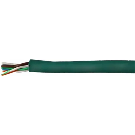 Кабель информационный Lanmaster LAN-5EUTP-HFLT-GN кат.5E UTP 4 пары 24AWG LSZH внутренний 305м зеленый