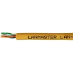 Кабель информационный Lanmaster LAN-5EUTP-HFLT-YL кат.5E UTP 4 пары 24AWG LSZH внутренний 305м желтый