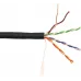 Кабель информационный Lanmaster LAN-5EUTP-PT-LSZH-BK кат.5E UTP 4 пары 24AWG LSZH внутренний 305м черный
