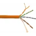 Кабель информационный Lanmaster LAN-5EUTP-PT-LSZH-OR кат.5E UTP 4 пары 24AWG LSZH внутренний 305м оранжевый