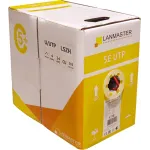 Кабель информационный Lanmaster LAN-5EUTP-PT-LSZH-RD кат.5E UTP 4 пары 24AWG LSZH внутренний 305м красный