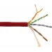 Кабель информационный Lanmaster LAN-5EUTP-PT-LSZH-RD кат.5E UTP 4 пары 24AWG LSZH внутренний 305м красный