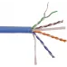 Кабель информационный Lanmaster LAN-6EUTP-HFLT-BL кат.6 UTP 4 пары 23AWG LSZH внутренний 305м черный
