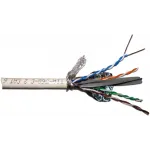 Кабель информационный Lanmaster LAN-6ASFTP-HFLT-GY кат.6A FTP 4 пары 23AWG LSZH внутренний 305м серый