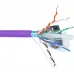Кабель информационный Lanmaster LAN-6AUMTP-HFLT-VI кат.6A UTP 4 пары 23AWG LSZH внутренний 305м фиолетовый