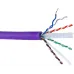 Кабель информационный Lanmaster LAN-6AUTP-HFLT-VI кат.6A UTP 4 пары 23AWG LSZH внутренний 305м фиолетовый