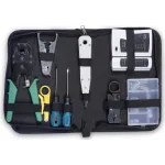 Набор инструментов Cabeus HT-TK-01 для заделки и обрезки черный Набор инструментов Cabeus HT-TK-01 для заделки и обрезки черный