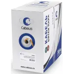 Кабель информационный Cabeus UTP-4P-Cat.6-SOLID-LSZH кат.6 U/UTP LSZH универсальный 305м оранжевый