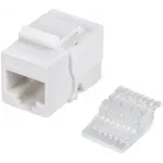 Модуль Cabeus KJ-RJ45-CAT.6-TOOLLESS информ. KeystoneRJ45 кат.6 UTP бел. Модуль Cabeus KJ-RJ45-CAT.6-TOOLLESS информ. KeystoneRJ45 кат.6 UTP бел.