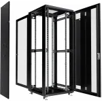 Шкаф серверный Cabeus (ND-05C-42U80/100-BK) напольный 42U 800x1000мм пер.дв.перфор. задн.дв.перфор. 800кг RAL 7035 900мм IP20 сталь Шкаф серверный Cabeus (ND-05C-42U80/100-BK) напольный 42U 800x1000мм пер.дв.перфор. задн.дв.перфор. 800кг RAL 7035 900мм IP20 сталь