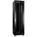 Шкаф серверный Cabeus (SH-05C-42U60/100-BK) напольный 42U 600x1000мм пер.дв.стекл металл 800кг черный 900мм IP20 сталь