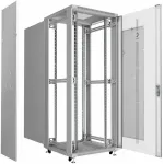 Шкаф серверный Cabeus (SH-05C-42U80/100) напольный 42U 800x1000мм пер.дв.стекл металл 800кг серый 900мм 2055мм IP20 сталь Шкаф серверный Cabeus (SH-05C-42U80/100) напольный 42U 800x1000мм пер.дв.стекл металл 800кг серый 900мм 2055мм IP20 сталь