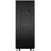 Шкаф коммутационный Cabeus (SH-05C-22U60/60-BK) напольный 22U 600x600мм пер.дв.стекл металл 800кг черный 500мм 1166мм IP20 сталь