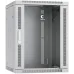 Шкаф коммутационный Cabeus (SH-05F-15U60/60-R) настенный 15U 600x600мм пер.дв.стекл 50кг серый 540мм 220град. 769мм IP20 сталь