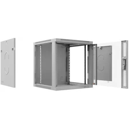 Шкаф коммутационный Cabeus (SH-05F-6U60/35) настенный 6U 600x350мм пер.дв.стекл 60кг серый 290мм 220град. 368мм IP20 сталь Шкаф коммутационный Cabeus (SH-05F-6U60/35) настенный 6U 600x350мм пер.дв.стекл 60кг серый 290мм 220град. 368мм IP20 сталь