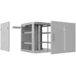 Шкаф коммутационный Cabeus (SH-05F-6U60/35M) настенный 6U 600x350мм пер.дв.металл 60кг серый 290мм 368мм IP20 сталь Шкаф коммутационный Cabeus (SH-05F-6U60/35M) настенный 6U 600x350мм пер.дв.металл 60кг серый 290мм 368мм IP20 сталь