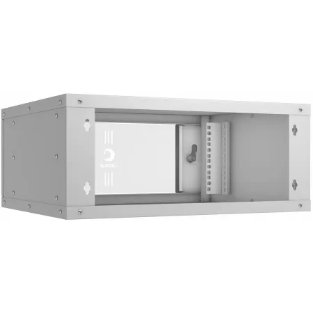 Шкаф коммутационный Cabeus (WSC-05D-4U55/45) настенный 4U 550x450мм пер.дв.стекл 30кг серый 390мм IP20 сталь Шкаф коммутационный Cabeus (WSC-05D-4U55/45) настенный 4U 550x450мм пер.дв.стекл 30кг серый 390мм IP20 сталь