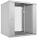 Шкаф коммутационный Cabeus (WSC-05D-12U55/45) настенный 12U 550x450мм пер.дв.стекл 30кг серый 390мм IP20 сталь