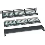 Патч-панель Cabeus PLHD-48-CAT.6-SH-DUAL IDC-1U 19" 1U 48xRJ45 кат.6 FTP