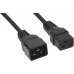 Шнур питания Cabeus PC-IEC19-IEC20-1.8M C19-C20 проводник.:3x1.5мм2 1.8м 220/250В 16А черный