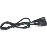 Шнур питания Cabeus PC-189-VDE-1.8M C13-С14 проводник.:3x0.75мм2 1.8м 220/250В 6А черный Шнур питания Cabeus PC-189-VDE-1.8M C13-С14 проводник.:3x0.75мм2 1.8м 220/250В 6А черный