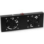 Модуль вентиляторный Cabeus (TRAY-FAN2-BK) 2 вент. черный Модуль вентиляторный Cabeus (TRAY-FAN2-BK) 2 вент. черный