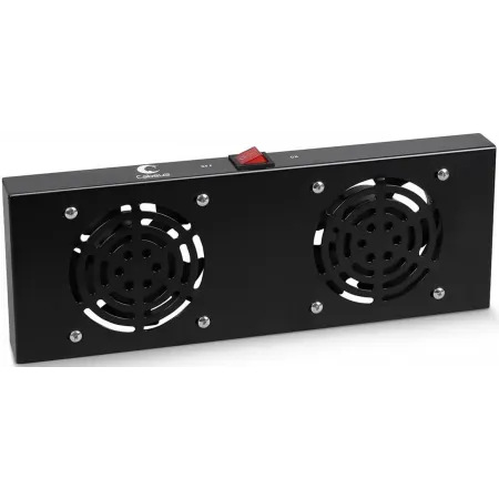 Модуль вентиляторный Cabeus (TRAY-FAN2-BK) 2 вент. черный Модуль вентиляторный Cabeus (TRAY-FAN2-BK) 2 вент. черный