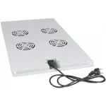 Модуль вентиляторный Cabeus (TRAY-100) 4 вент. серый Модуль вентиляторный Cabeus (TRAY-100) 4 вент. серый