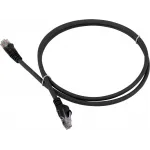 Патч-корд Lanmaster LAN-PC45/U6-5.0-BK UTP RJ-45 вил.-вилка RJ-45 кат.6 5м черный LSZH