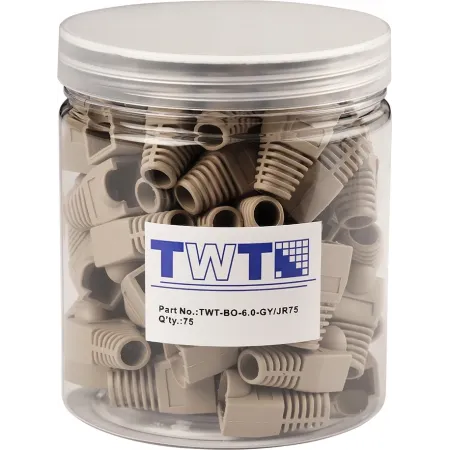 Колпачок Lanmaster (TWT-BO-6.0-GY/JR75) серый (упак.:75шт) Колпачок Lanmaster (TWT-BO-6.0-GY/JR75) серый (упак.:75шт)